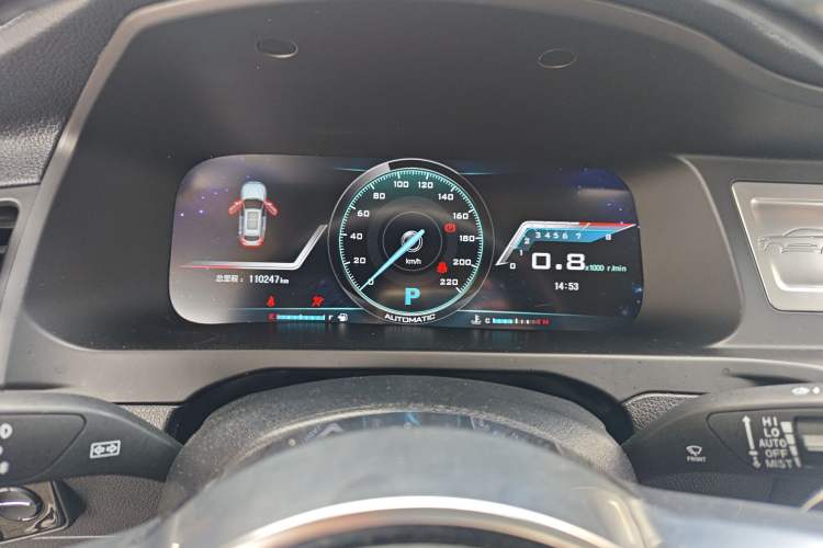 Used Zotye T600 2016 Sport Edition 2.0T DCT Prestige Model Instrument Cluster