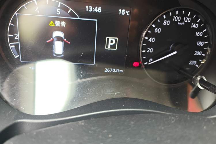 Used Nissan Kicks 2023 Jingqing Edition 1.5L Combining "Power" with a Stylish Touch Odometer Close Up