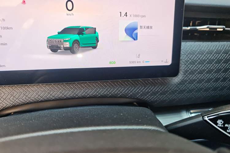 Used Chery Explore 06 2023 Yoye Edition 1.6T Four-Wheel Drive Explore Boundary Odometer Close Up