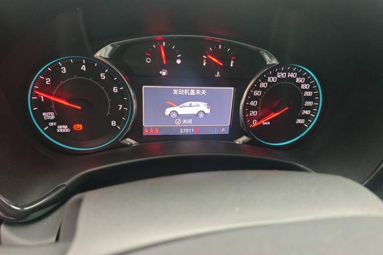 Used Chevrolet Equinox 2021 550T RS Four-Wheel Drive Intelligent Guardian Edition Odometer Close Up