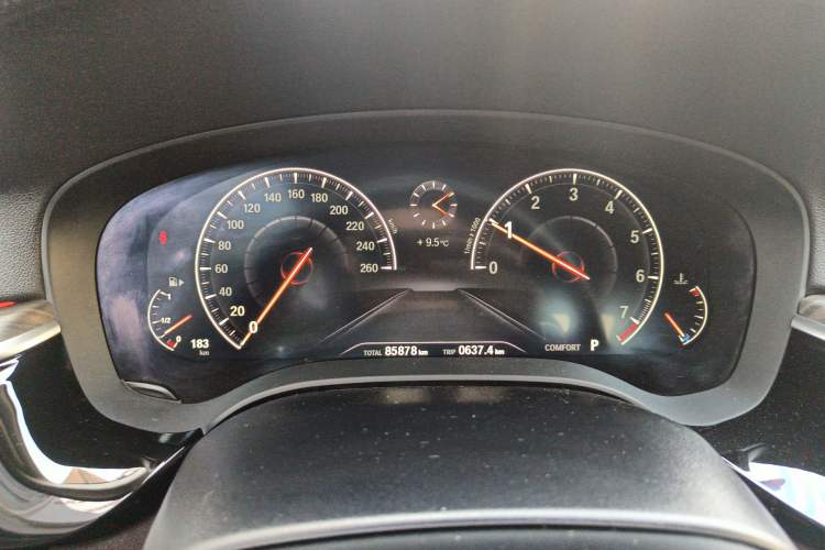 Used BMW 5 Series 2019 Facelifted 530Li Luxury Edition Premium Package Instrument Cluster