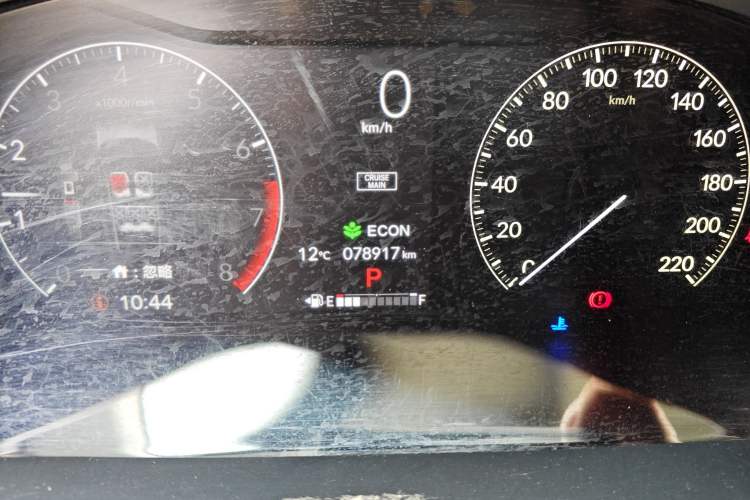 Used Honda Breeze 2023 240TURBO Two-Wheel Drive Elite Edition 5 Seats Odometer Close Up