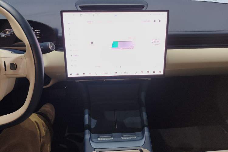 Used Zeekr 007 2024 Rear-Drive Version 100 kWh Audio And AC Panel