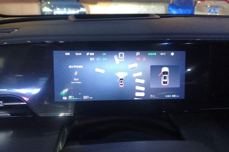 Used BYD Qin L 2025 EV 545KM Cloud Suspension Edition Instrument Cluster