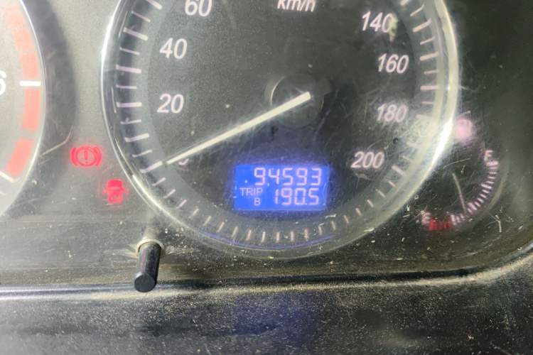 Used BAIC Weiwang M20 2014 1.5L practical type BJ415A Odometer Close Up