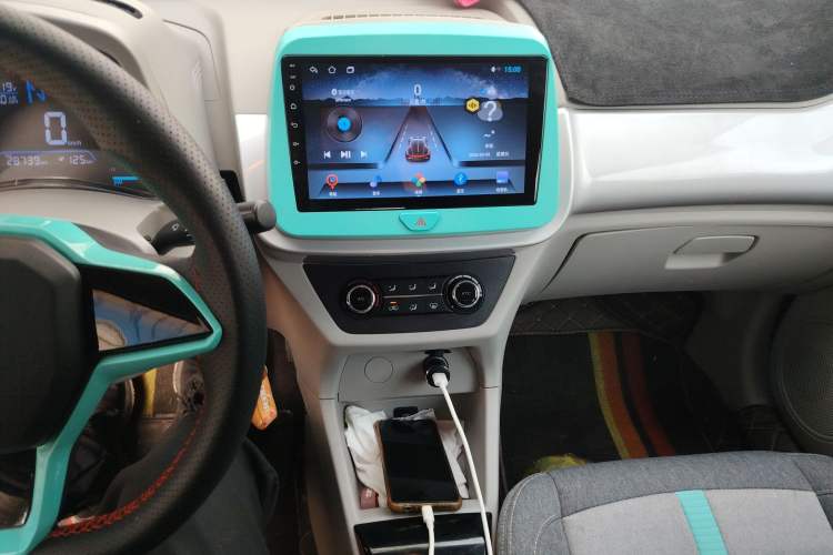 Used JMEV Xiao Qilin 2023 Joyful Edition 201km Comfort Model Audio And AC Panel