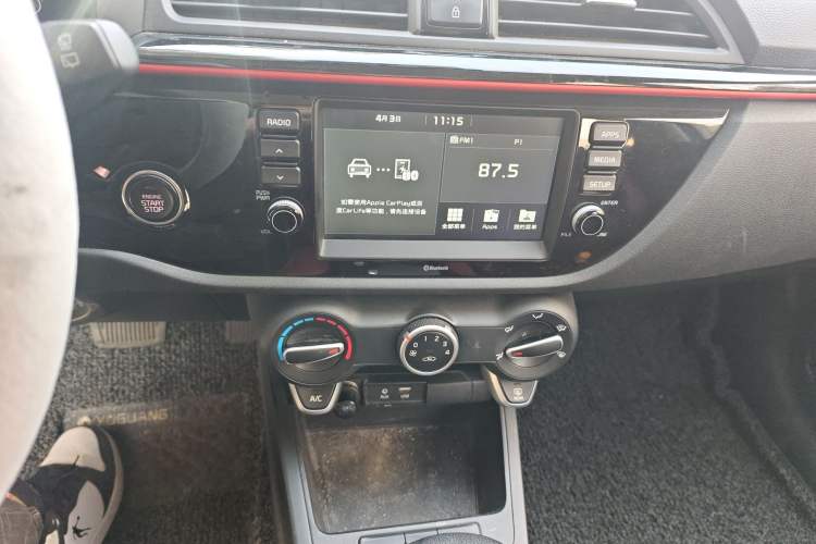 Used Kia KX Cross 2019 1.6L Automatic Dynamic Sunroof Version China V Standard Audio And AC Panel