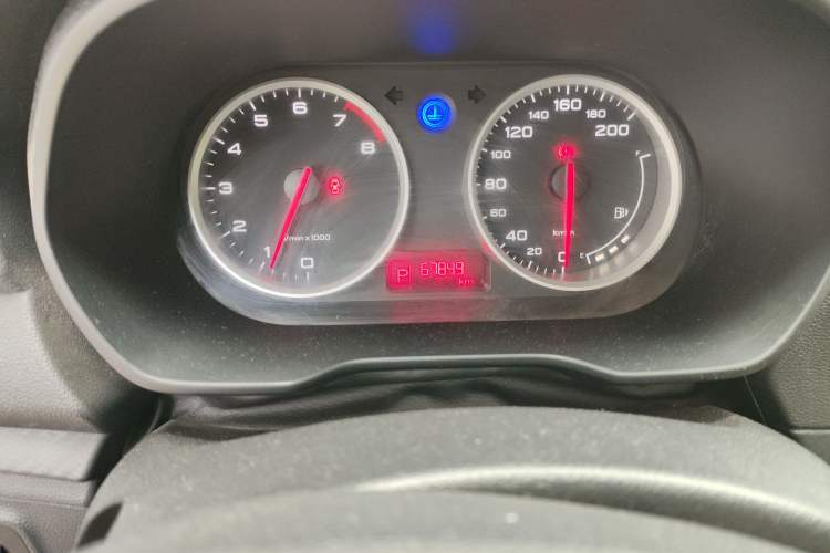 Used MG 3 2017 1.5L Automatic Smart Connect Elite Edition Odometer Close Up