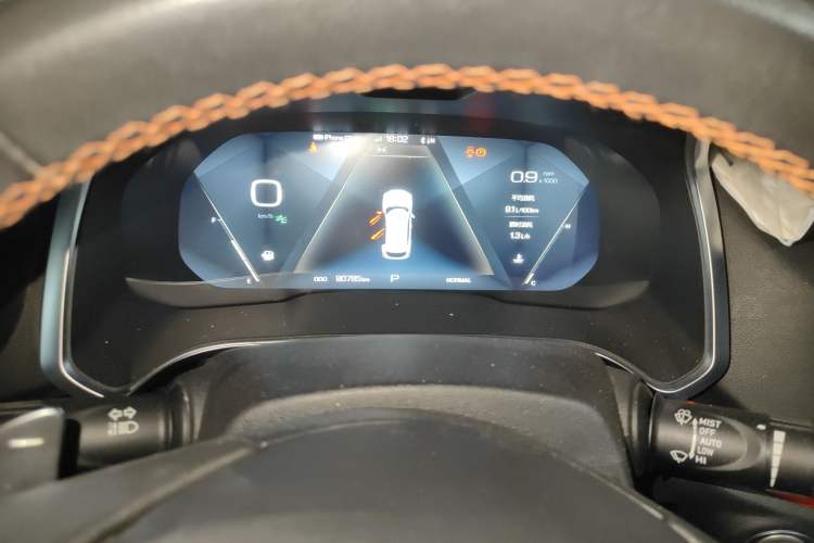 Used Wey VV5 2019 1.5T Two-Wheel-Drive Orange Edition Limited Model Instrument Cluster