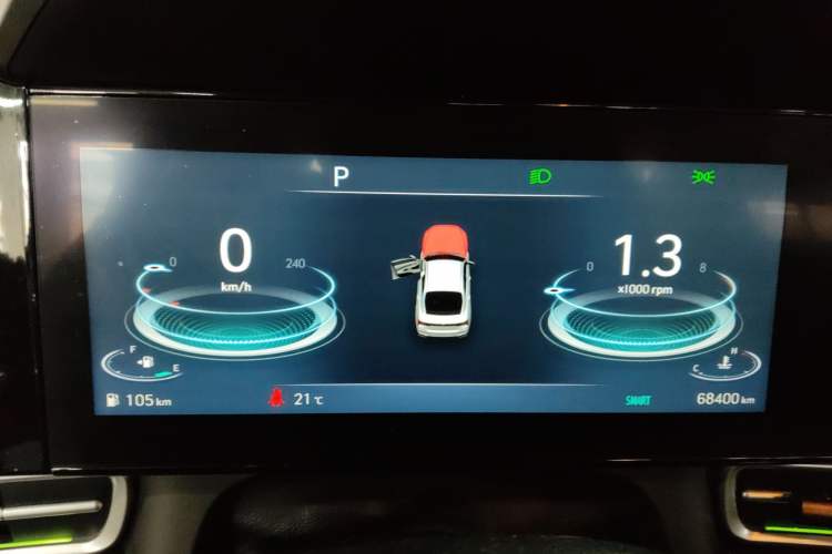 Used Hyundai Elantra 2021 1.5L CVT TOP Flagship Edition Instrument Cluster