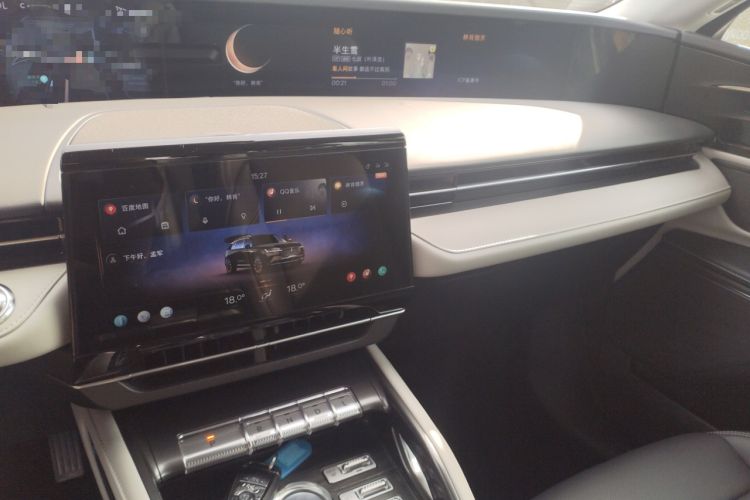 Used Lincoln Nautilus 2023 2.0T Four-Wheel Drive Luxury Edition Audio And AC Panel