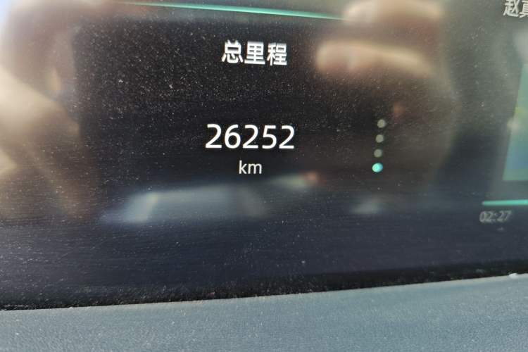 Used CHANGAN UNI-K 2021 2.0T Prestige Edition Odometer Close Up