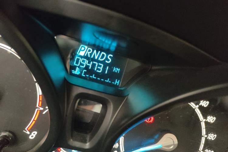 Used Ford Fiesta 2013 Hatchback 1.5L Automatic Fashion Edition Odometer Close Up