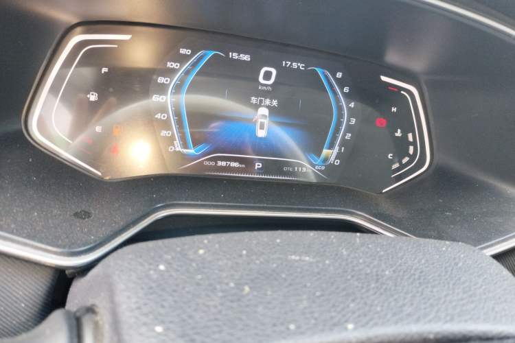 Used CHANGAN OSHAN X7 2020 1.5T Automatic Prestige Edition Odometer Close Up