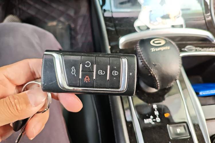 Used GAC Trumpchi GA6 2019 270T Automatic Luxury Edition Vehicle Key