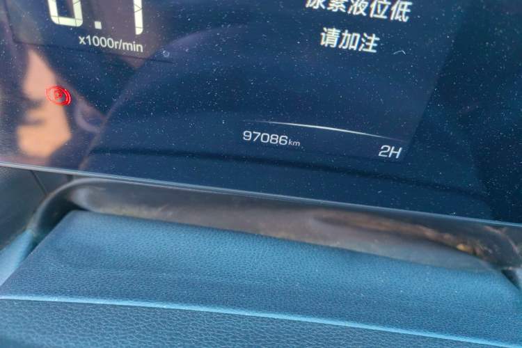 Used Great Wall King Kong Poer 2022 2.0T Manual Diesel 4x4 Elite Long-Box Version GW4D20M Odometer Close Up