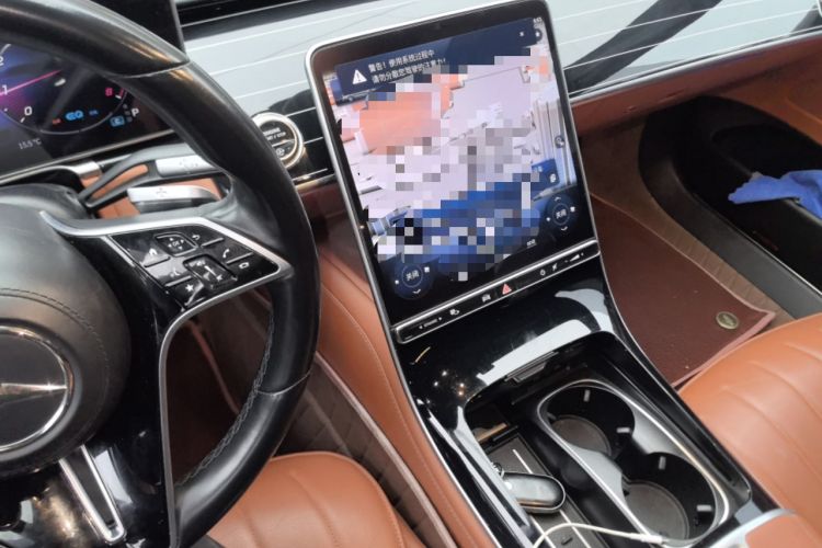 Used Mercedes-Benz S-Class 2022 S 400 L Business Model Audio And AC Panel