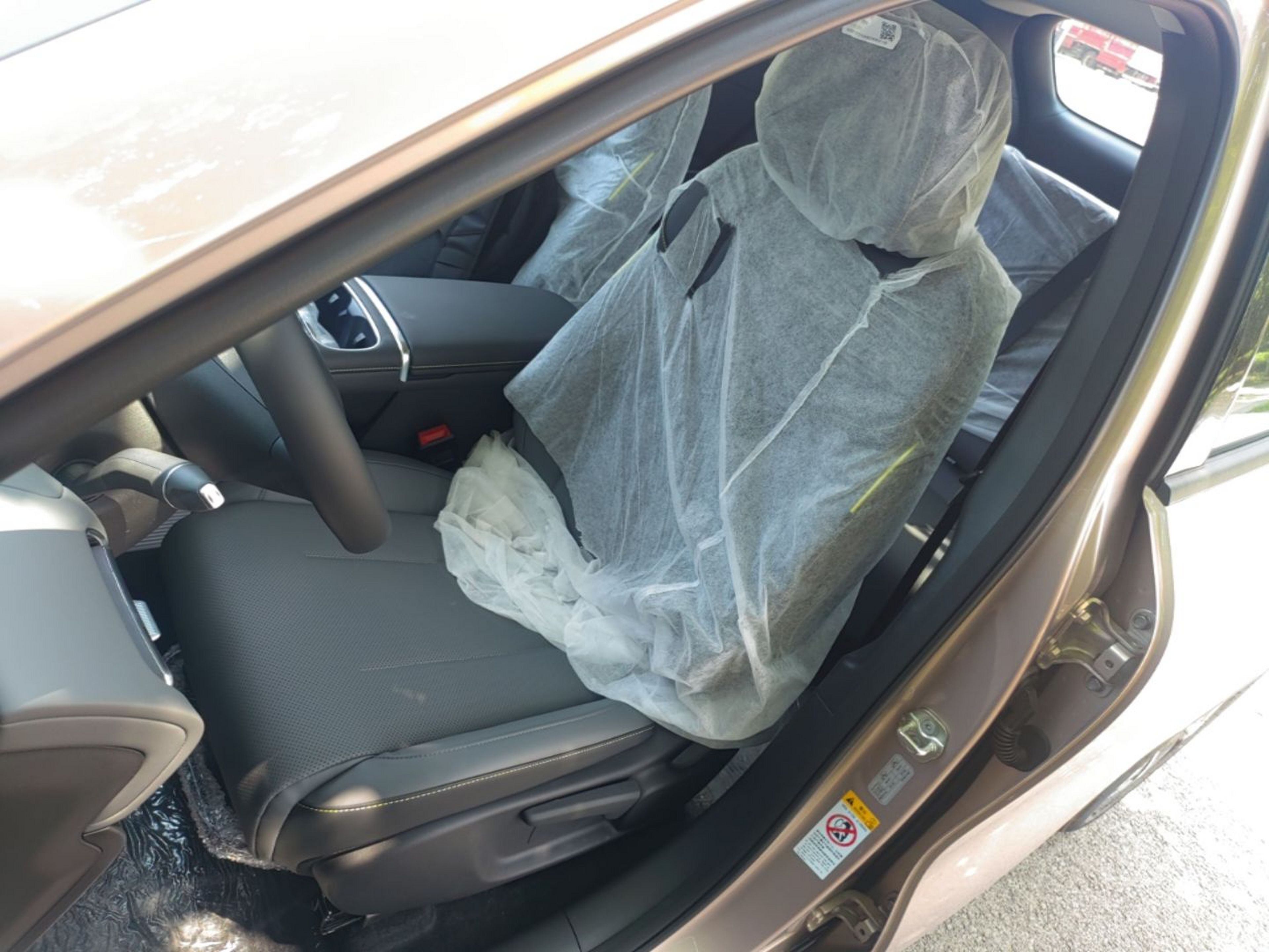 Vordere Reihe im Auto