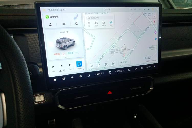 Used JETOUR Traveler 2023 2.0T All-Wheel-Drive CrossPRO Audio And AC Panel