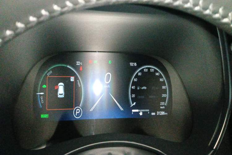 Used Toyota Highlander 2022 Dual-Engine 2.5L Four-Wheel Drive Supreme Edition 7-Seater Instrument Cluster