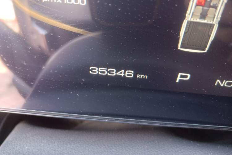 Used Great Wall Poer 2023 2.0T Passenger Version Automatic Gasoline Four-Wheel Drive Comfort Trim – GW4C20B Odometer Close Up