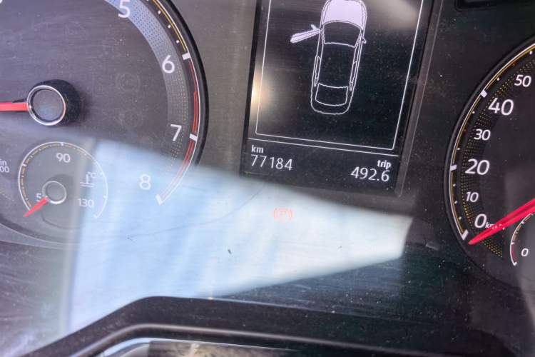 Used Volkswagen Bora 2019 1.5L Automatic Elite Version Odometer Close Up