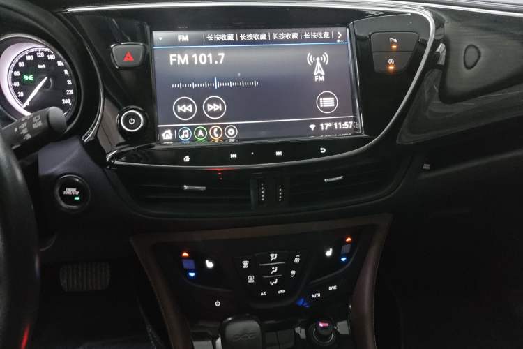 Used Buick Envision 2021 532T Two-Wheel-Drive Elite Version Audio And AC Panel