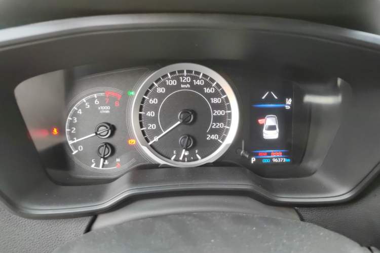 Used Toyota Corolla 2021 TNGA 1.5L CVT Pioneer Edition Instrument Cluster