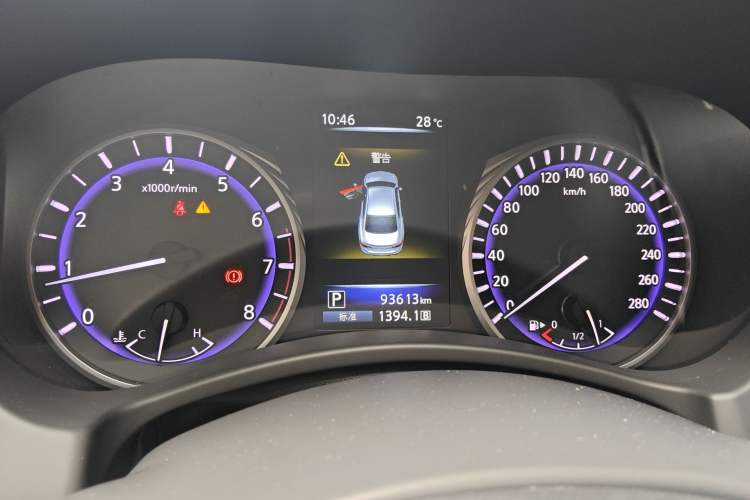 Used Infiniti Q50L 2016 2.0T Comfort Edition Instrument Cluster