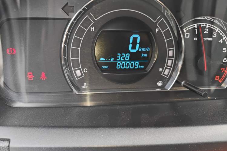 Used Great Wall M4 2014 1.5L Manual Comfort Model Odometer Close Up