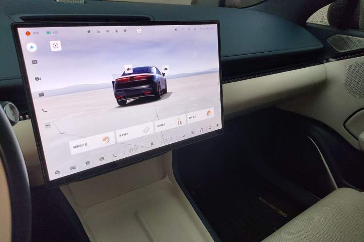 Used Zeekr 007 2024 Four-Wheel Drive Version 75 kWh Audio And AC Panel