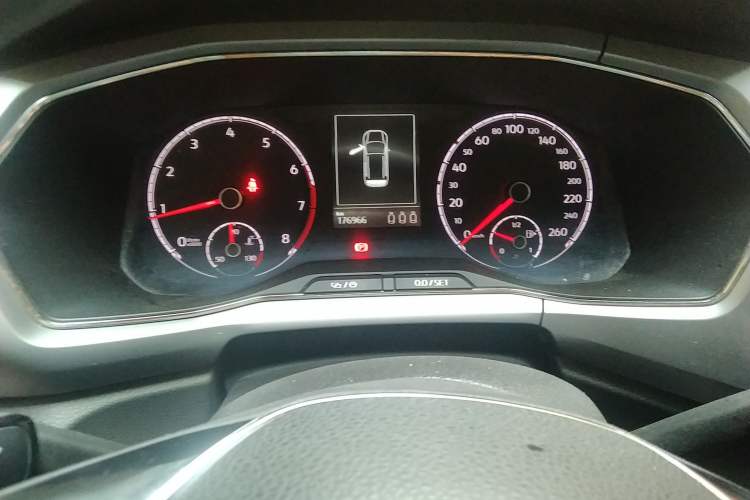 Used Volkswagen T-Cross 2019 1.5L Automatic Comfort Edition Odometer Close Up