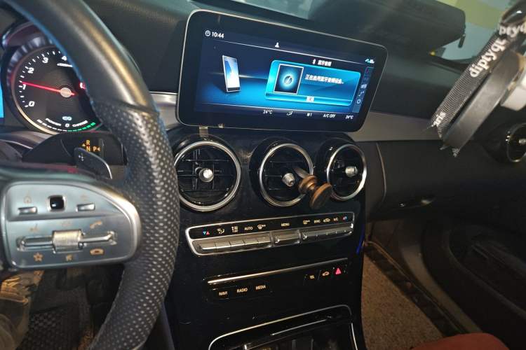 Used Mercedes-Benz C-Class 2019 C 260 Sport Edition Audio And AC Panel