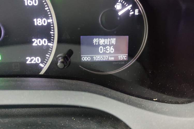 Used Lexus CT 2017 CT200h Elite Edition Solid Color China V Standard Odometer Close Up