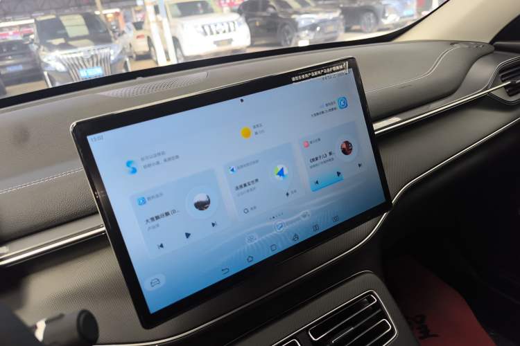 Used BYD Destroyer 05 2024 HONOR Edition DM-i 55KM Luxury Model Audio And AC Panel