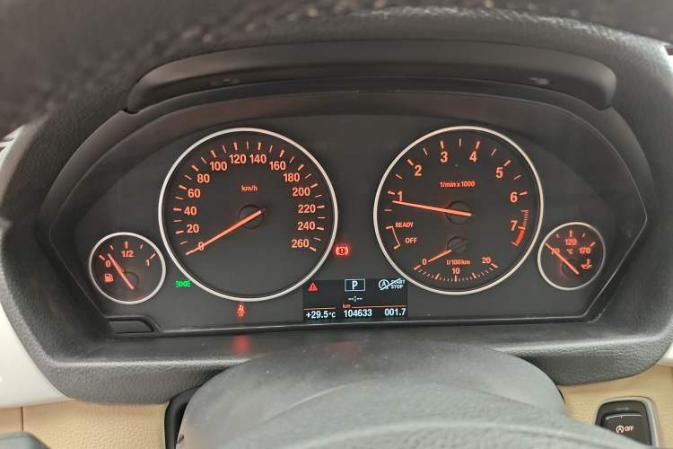 Used BMW 3 Series 2015 320Li Fashion Model Instrument Cluster
