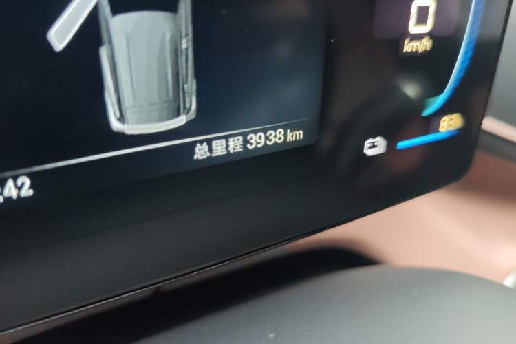 Used BYD Seagull 2023 Free Edition Odometer Close Up