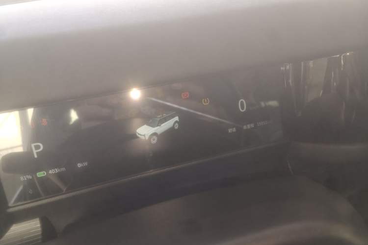 Used iCAR 03 2024 501km Two-Wheel Drive Long-Range Version Instrument Cluster