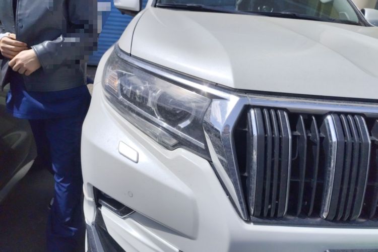 Used Toyota Prado 2018 3.5L Automatic TX-L with Rear-Mounted Spare Tire