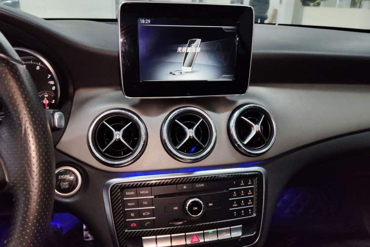 Used Mercedes-Benz CLA 2016 Facelifted CLA 200 Stylish Edition Audio And AC Panel