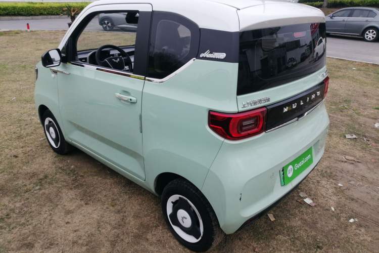 Used Wuling Hongguang MINIEV 2021 Macaron Premium Model – Lithium Iron Phosphate Rear Left 45 Deg