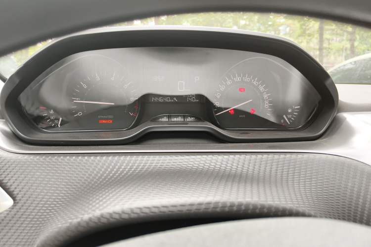 Used Peugeot 2008 2014 1.6L Automatic Trend Edition Odometer Close Up