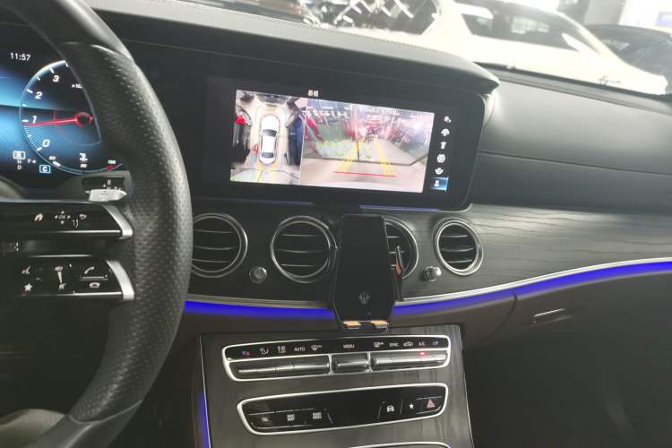 Used Mercedes-Benz E-Class 2022 E 300 L Sporty and Stylish Model Audio And AC Panel