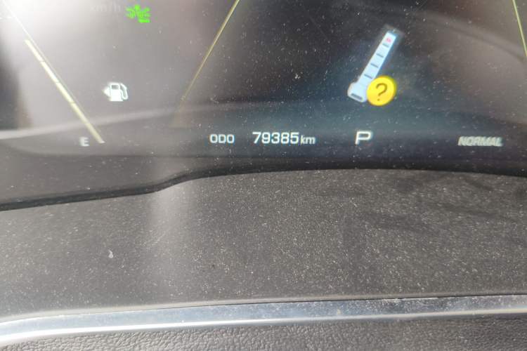 Used Wey VV5 2019 1.5T Two-Wheel Drive Smart Pioneer Odometer Close Up