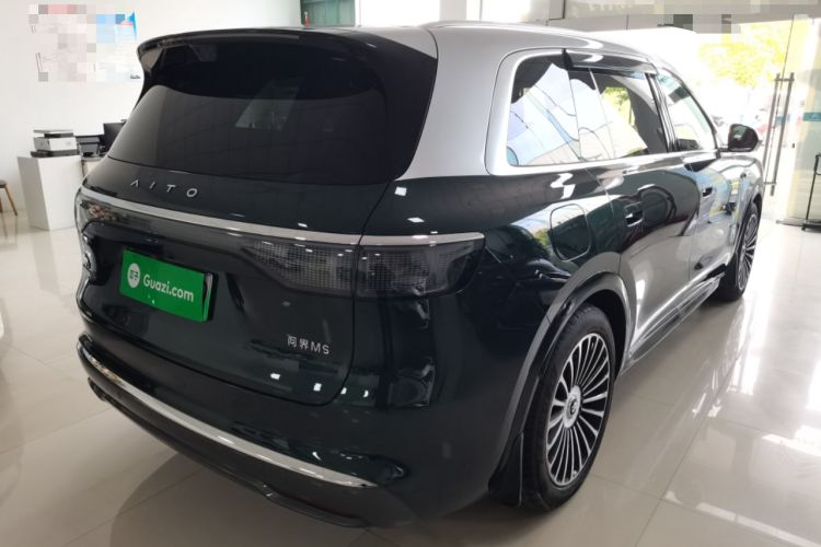 Used Hima AITO M8 2025 Extended-Range Max+ Version 53.4 kWh 5-Seater Edition Rear Right 45 Deg