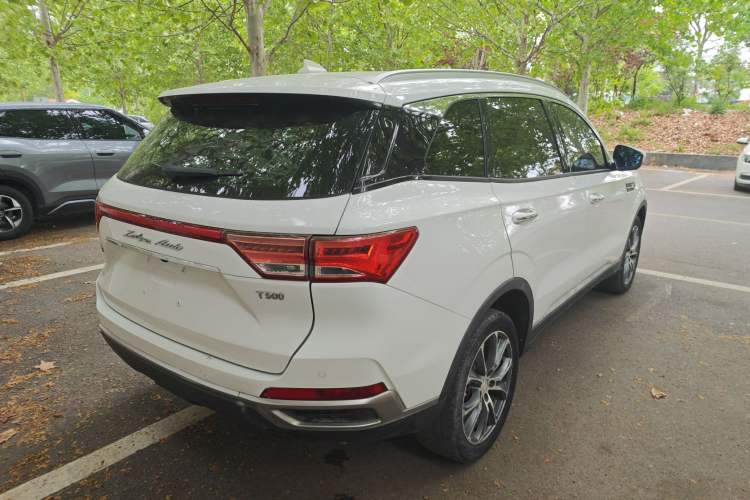 Used Zotye T500 2018 1.5T Automatic Smart Connected Prestige Model Rear Right 45 Deg