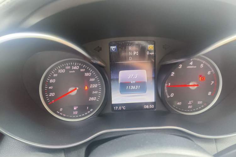 Used Mercedes-Benz C-Class 2017 Restyled C 180 L Fashion Edition Sport Version Instrument Cluster