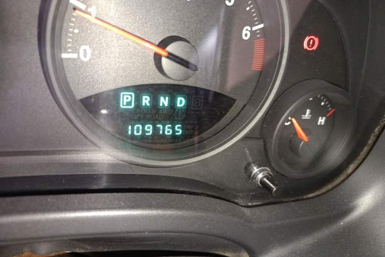 Used Jeep Patriot 2013 2.4 Sport Edition Odometer Close Up