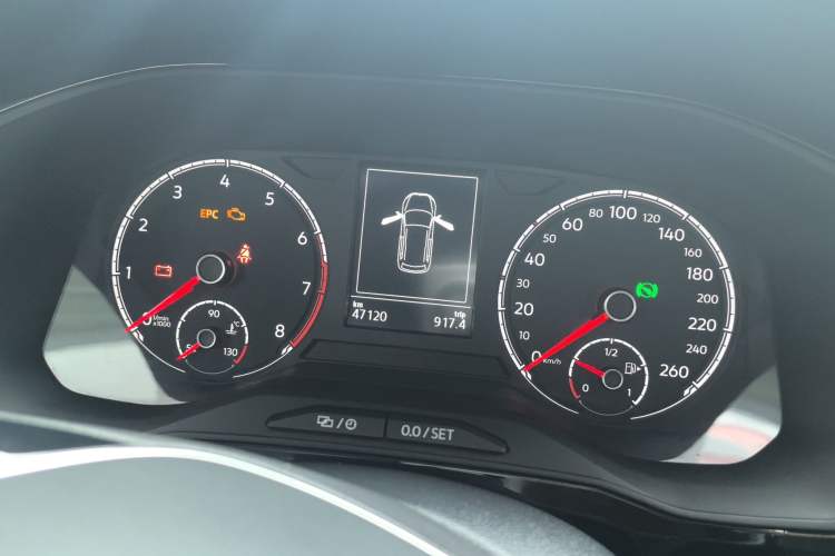 Used Jetta VS7 2020 1.4T Automatic Enjoyment Model Instrument Cluster