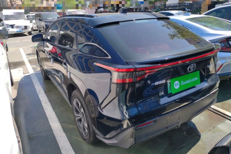 Used Toyota FAW bZ4X 2022 Two-Wheel Drive Long-Range PRO Version Rear Left 45 Deg